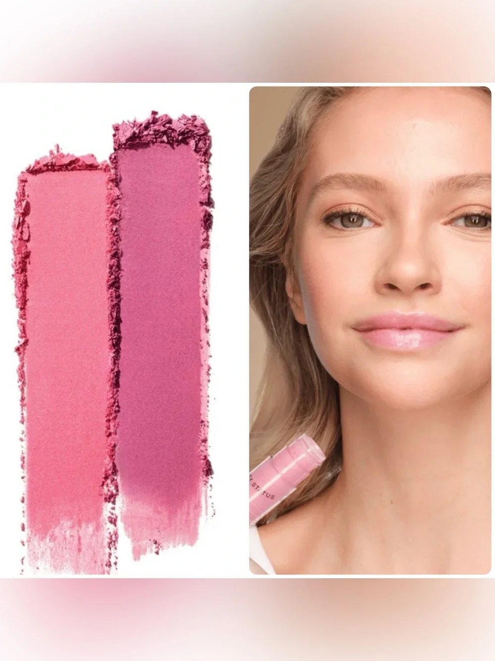 Dibs duo baked VIP pink blush rock candy lip gloss bundle set
